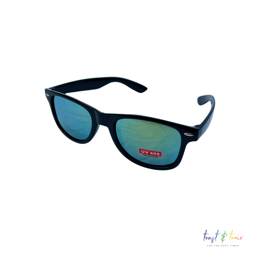 Wayfarer Mirror Lens Sunglasses