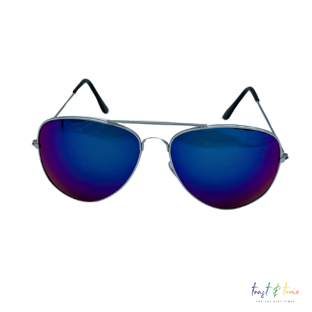 Mirror Aviator Sunglasses
