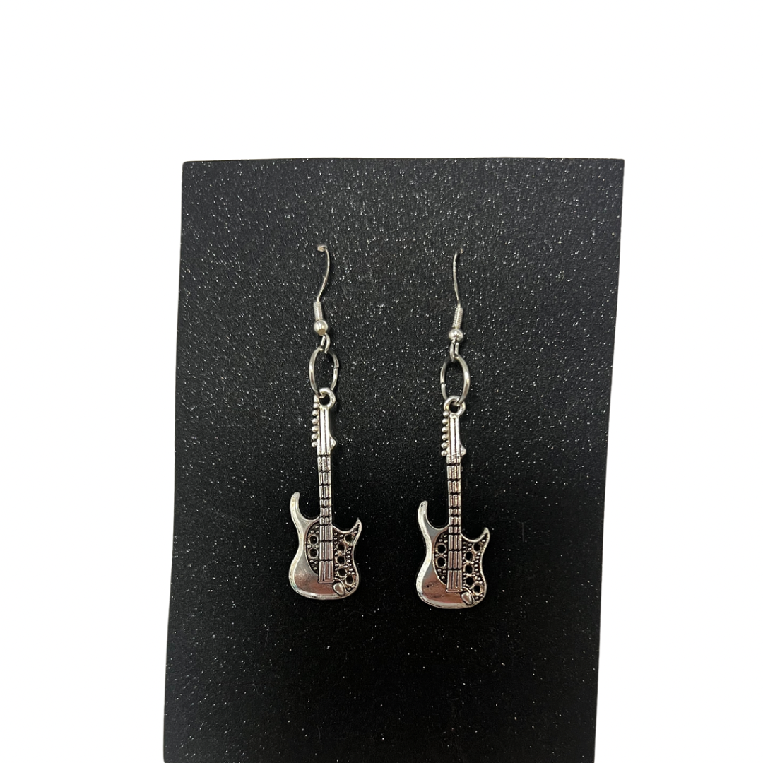 Guitar Earrings