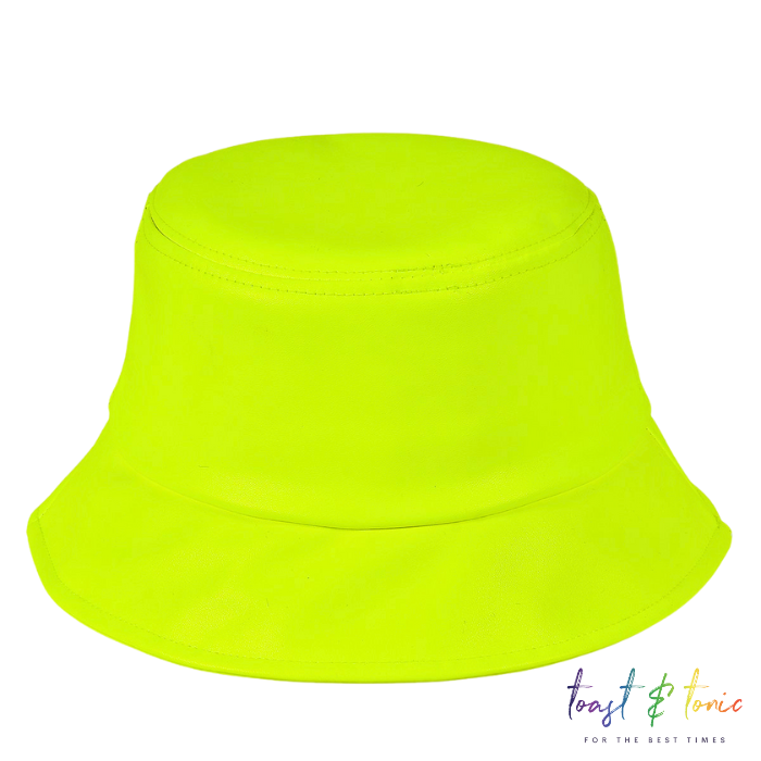 Neon Yellow Bucket Hat