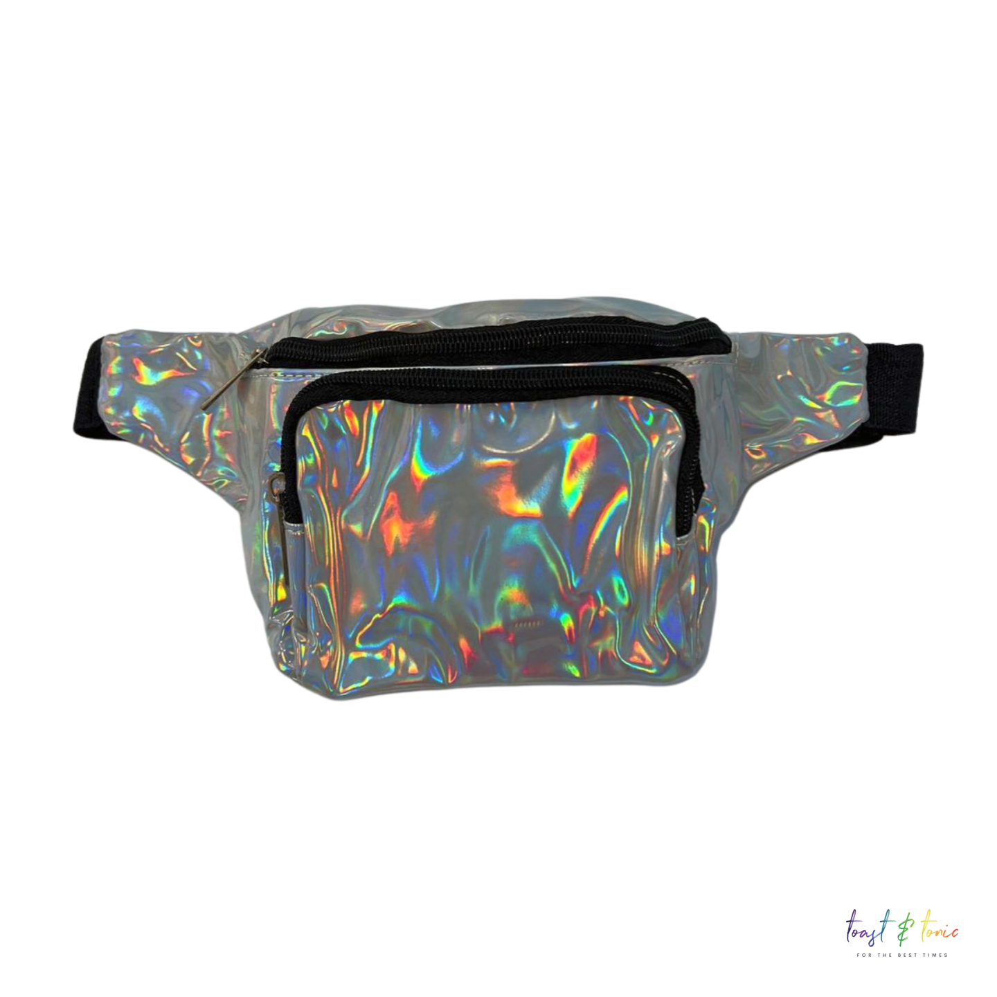 Silver Holographic Bum Bag