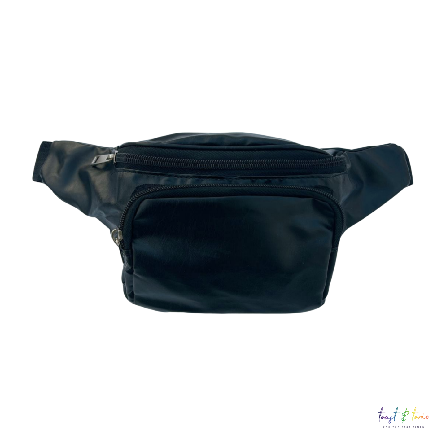 Timeless Black Bum Bag - Plain Black and Simple