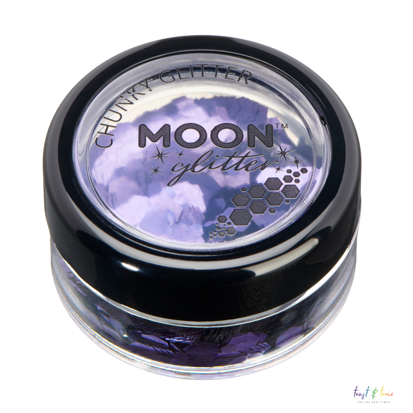 Chunky Face Glitter Lavender