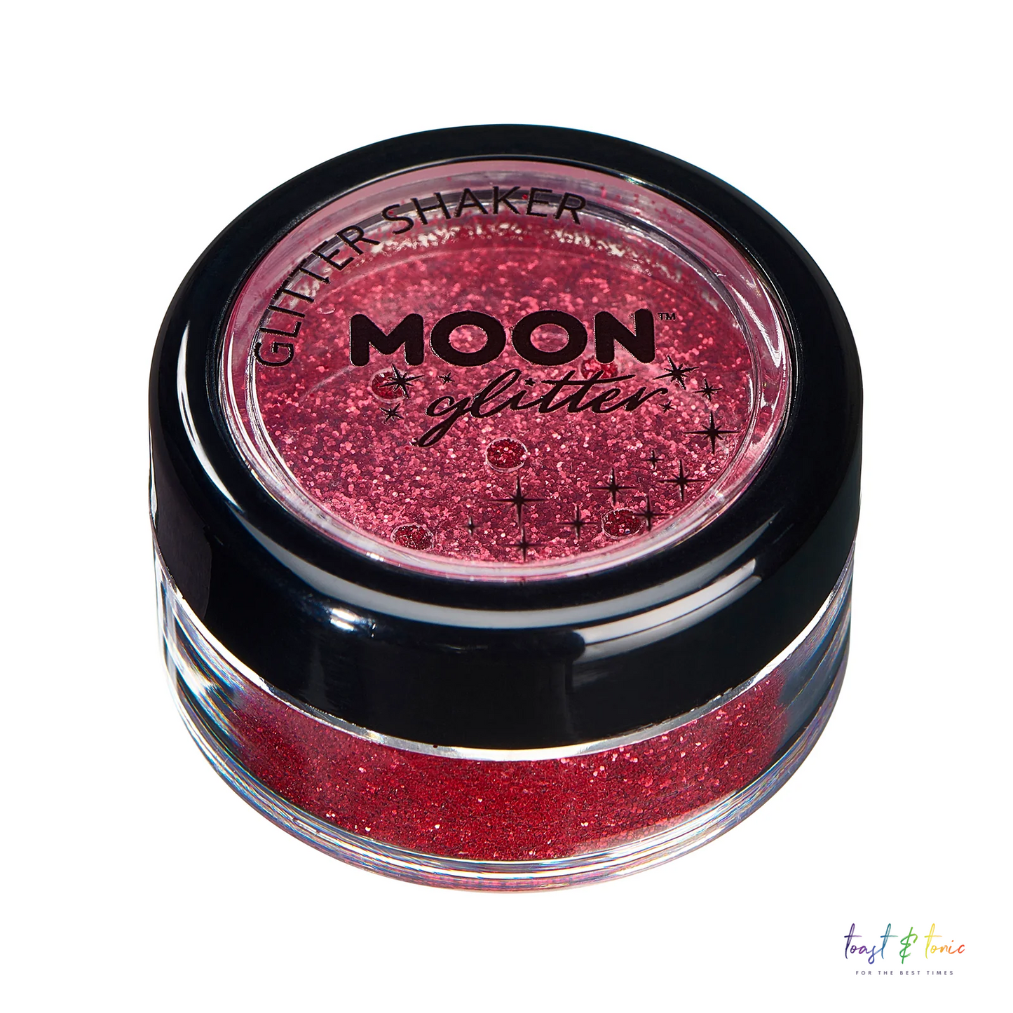 Fine Face Glitter Red