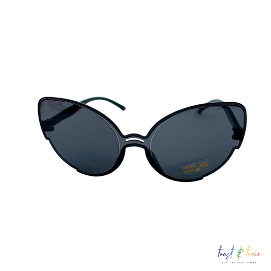 Cat Eye Sunglasses - Two Tone