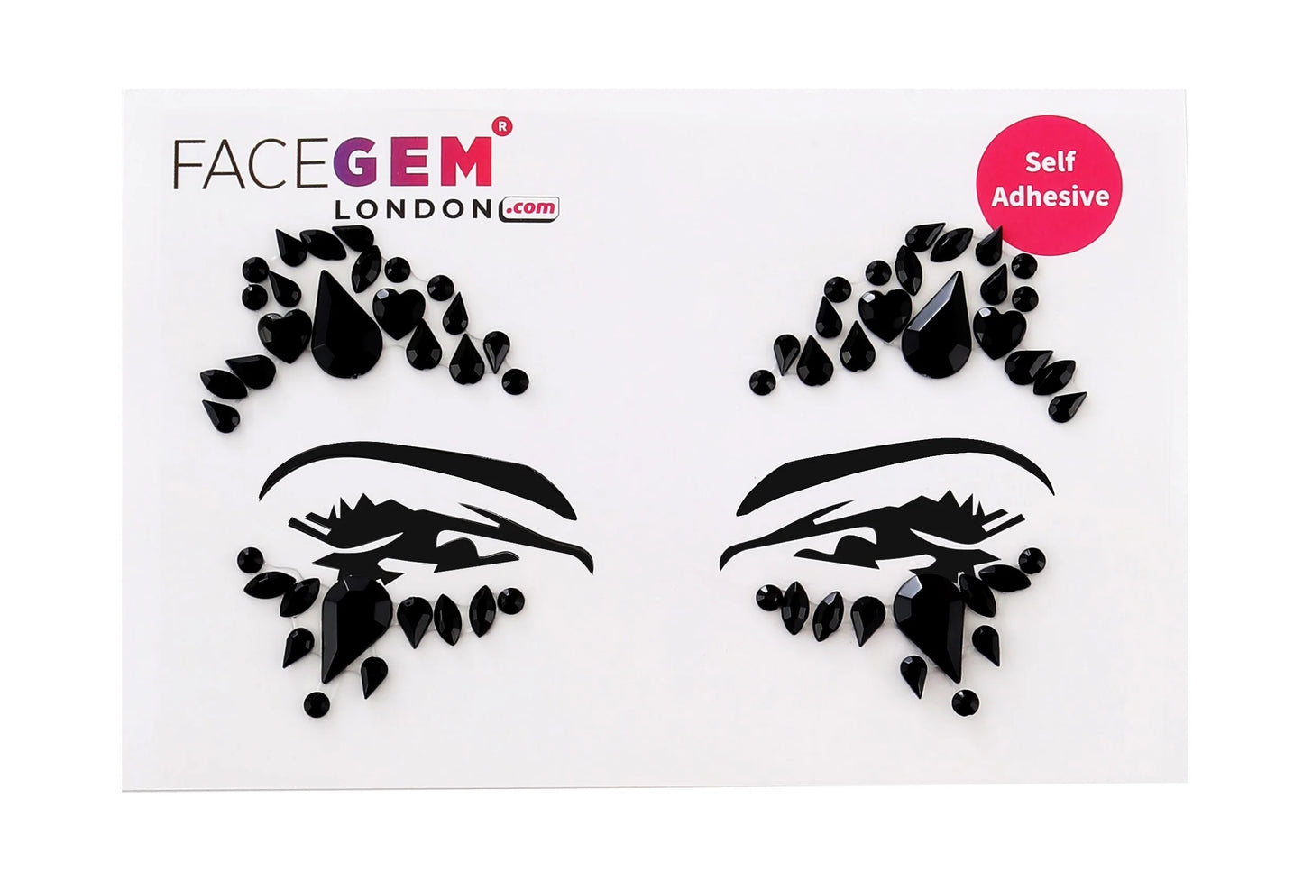 black face jewels, black face gems