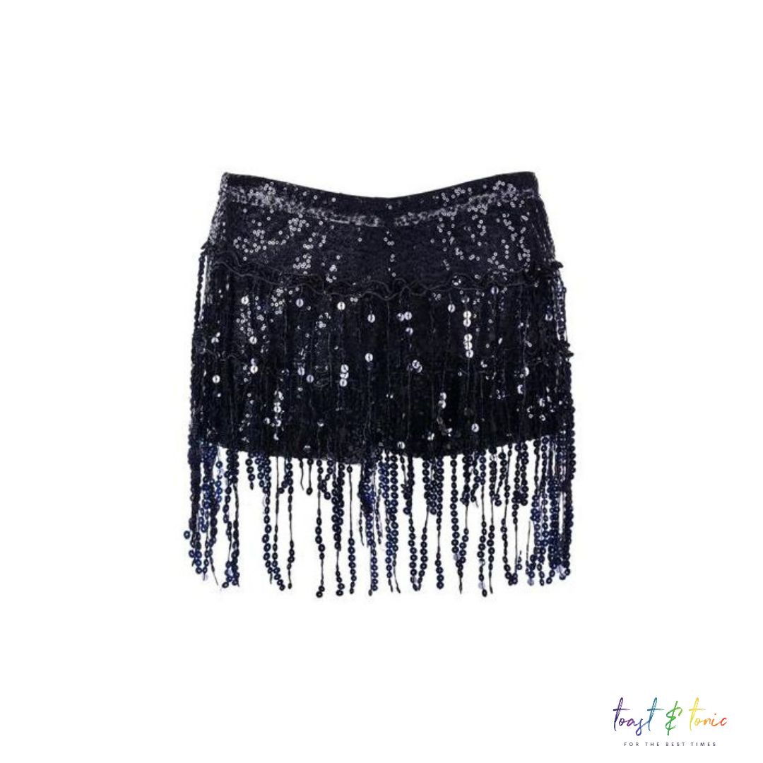 Tassel Hotpants Black
