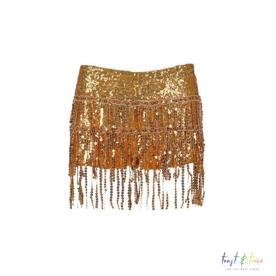 Tassel Hotpants Gold