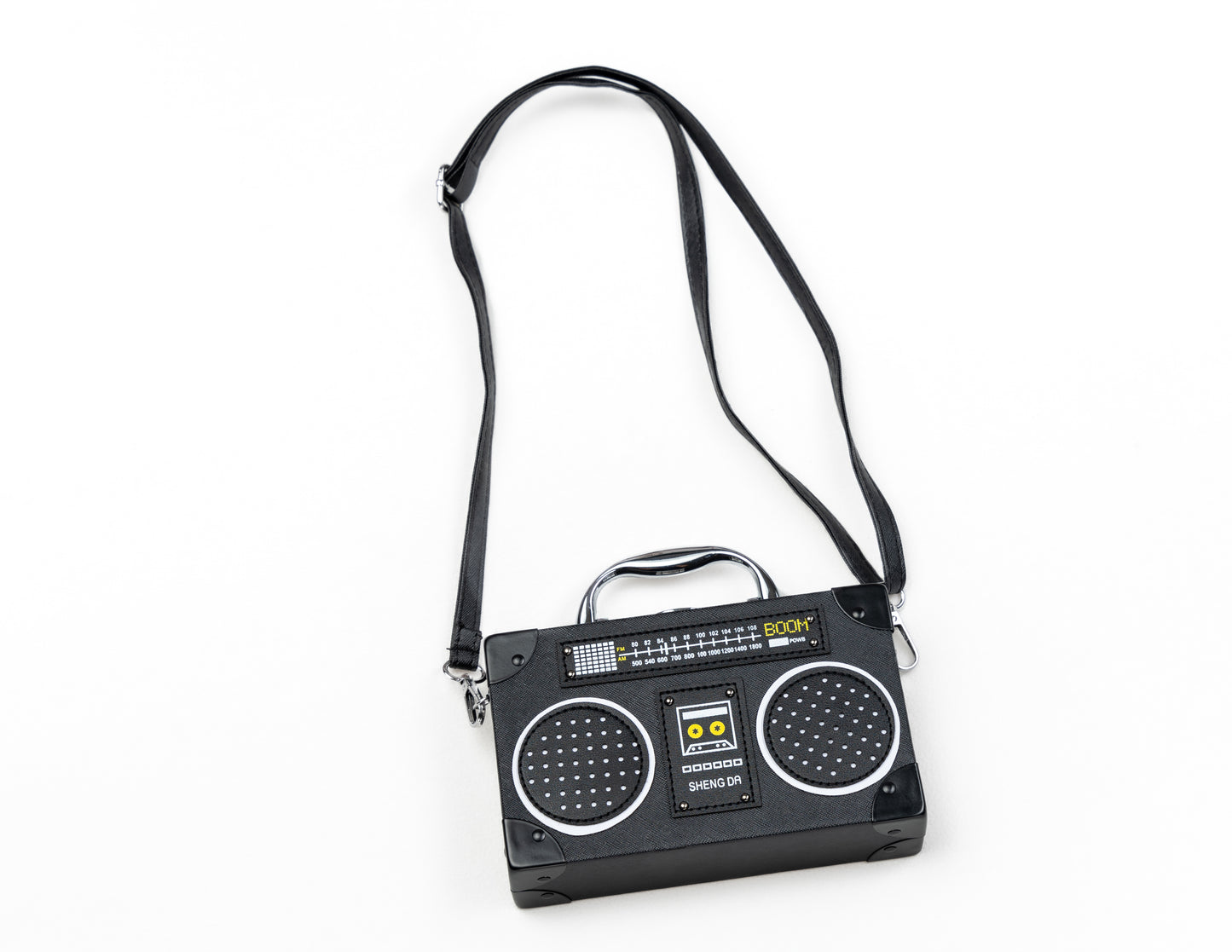 Radio Clutch Bag - Black