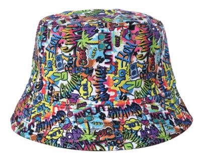 Kids Bucket Hat - Grafitti