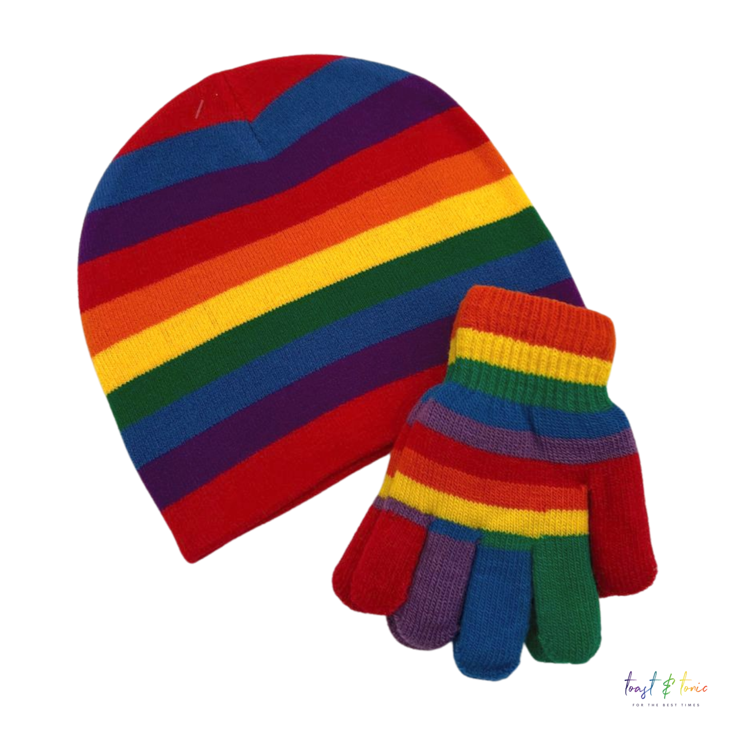 Children's Beanie Hat And Gloves