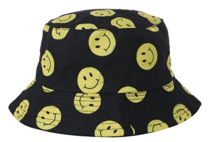 Kids Bucket Hat - Smiley Face