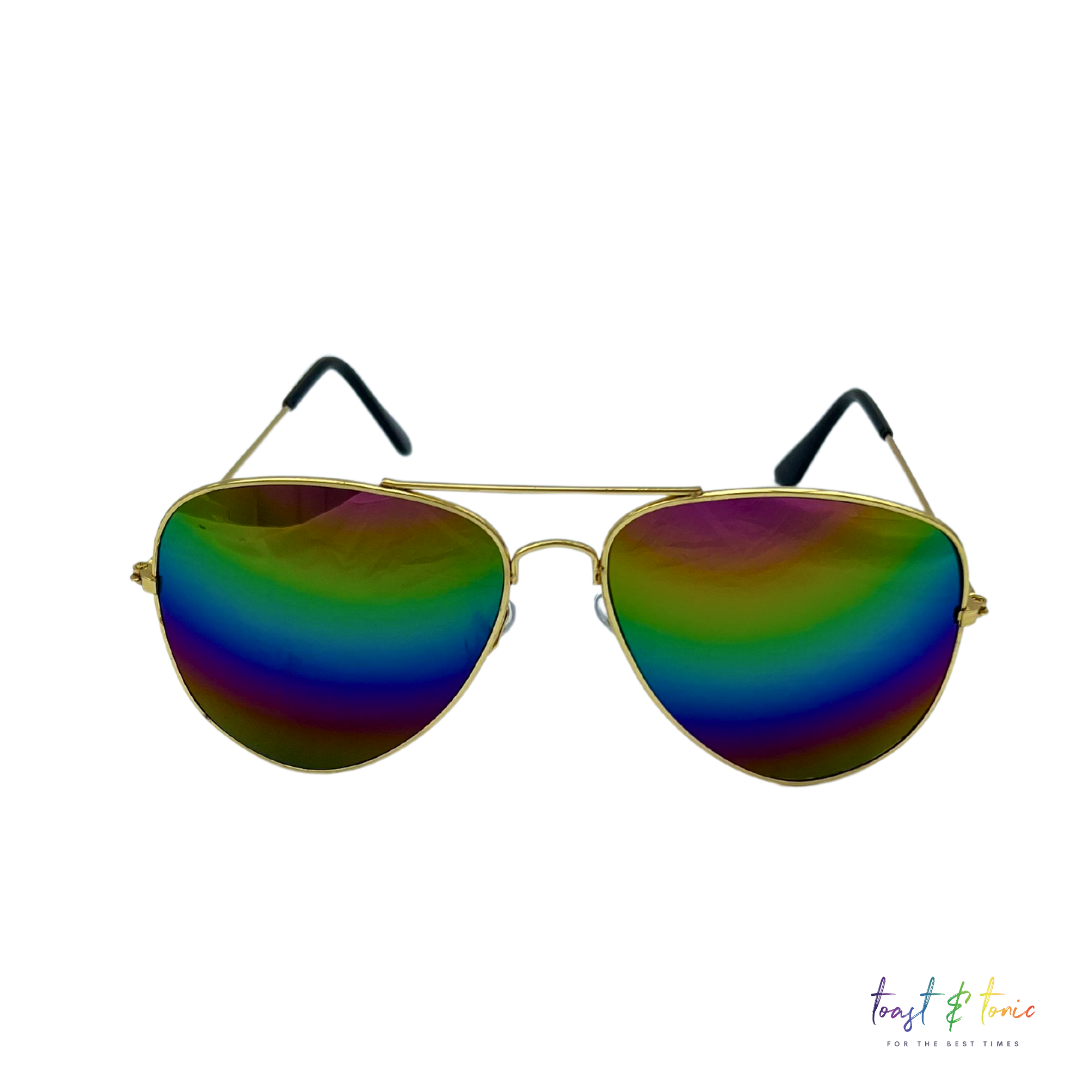 Mirror Aviator Sunglasses