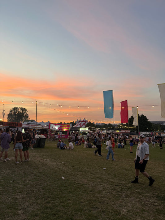 Music festival heatwave