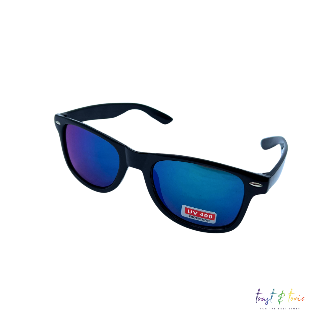 Wayfarer Mirror Lens Sunglasses
