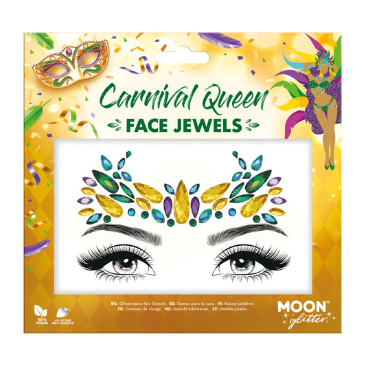 Face Jewels and Face Gems - Carnival Queen