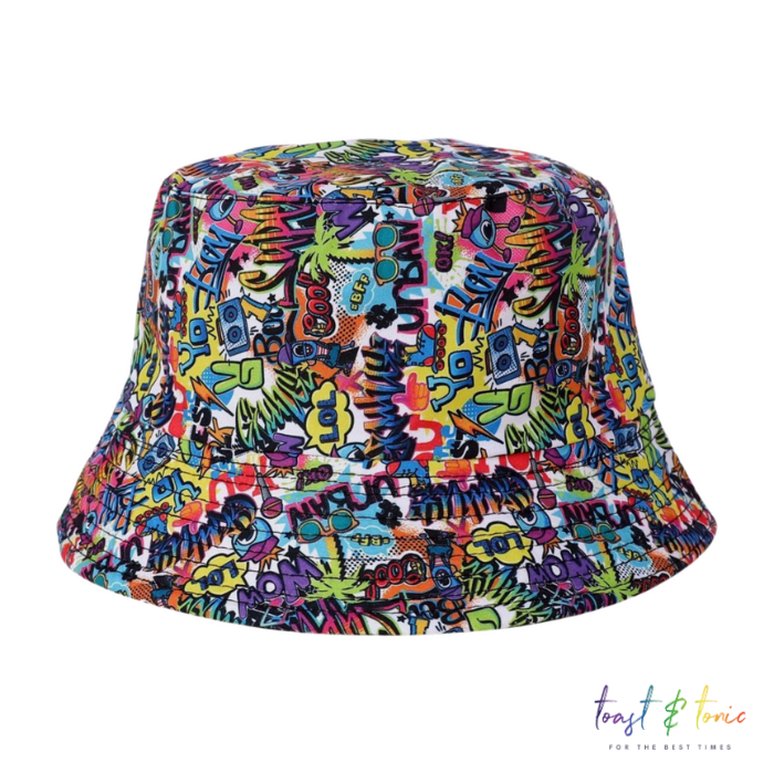 Graffiti Bucket Hat