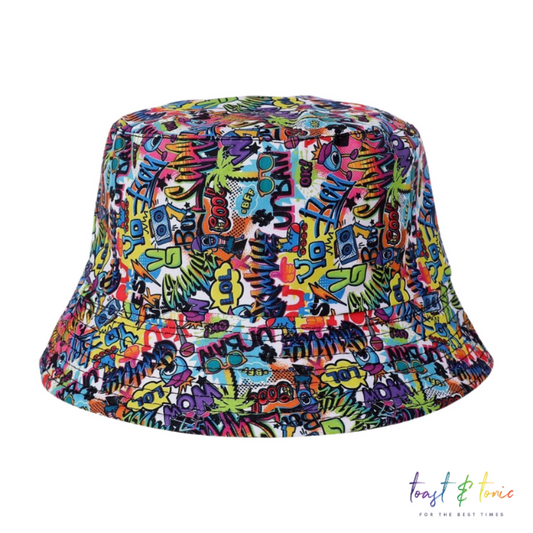 Graffiti Bucket Hat