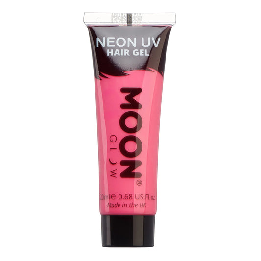 neon intense pink uv hair gel