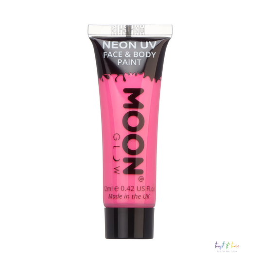 Neon UV Face & Body Paint  Intense Pink