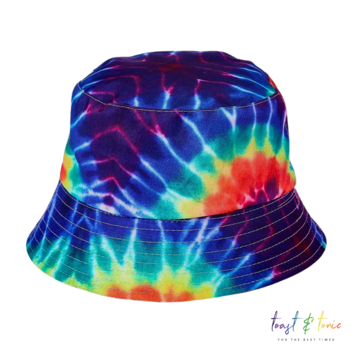 Tie Dye Bucket Hat - Festival Bucket Hats