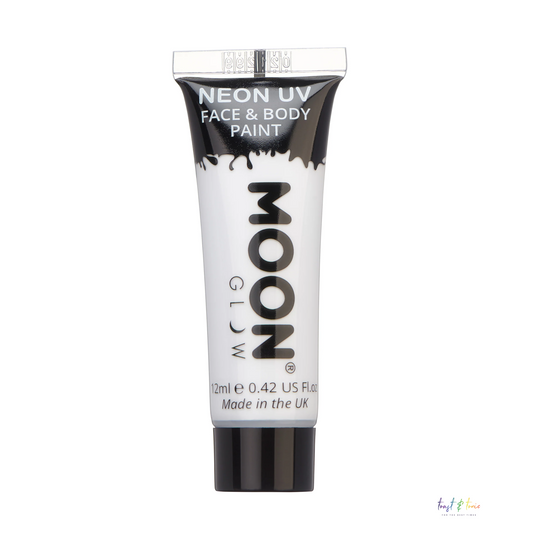 Neon UV Face & Body Paint White
