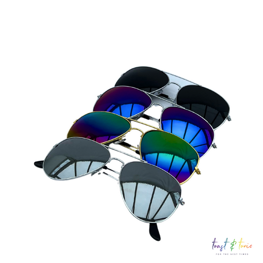 Mirror Aviator Sunglasses