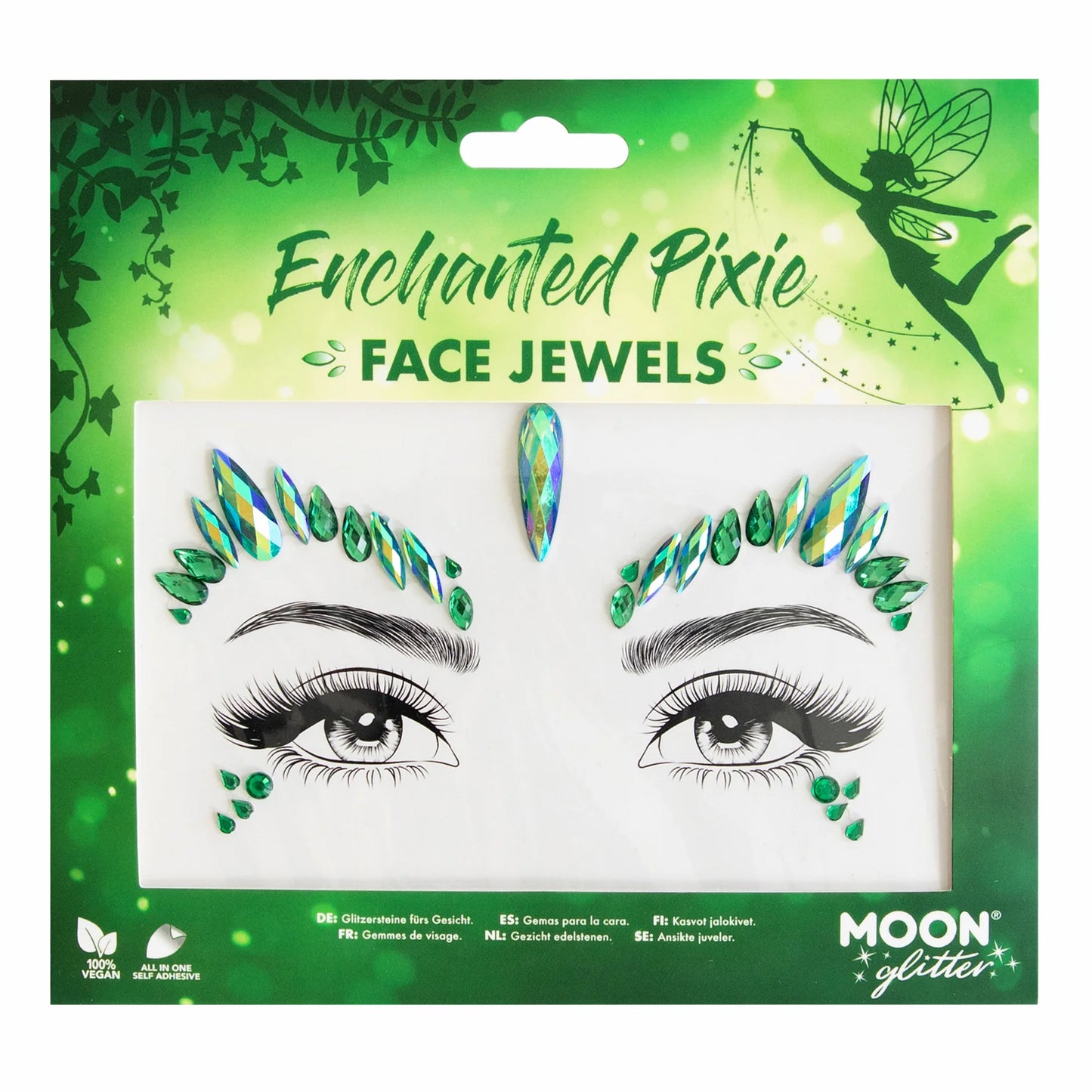 enchanted pixie face gems, enchanted pixie face jewels