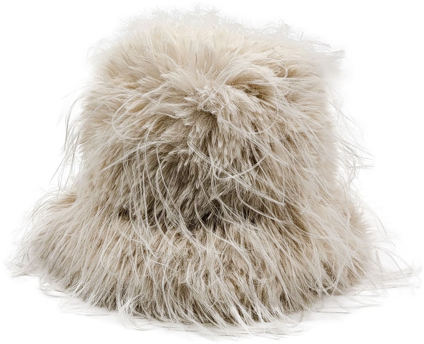 Faux Fur Fluffy Festival Bucket Hat - Cream – Toast & Tonic