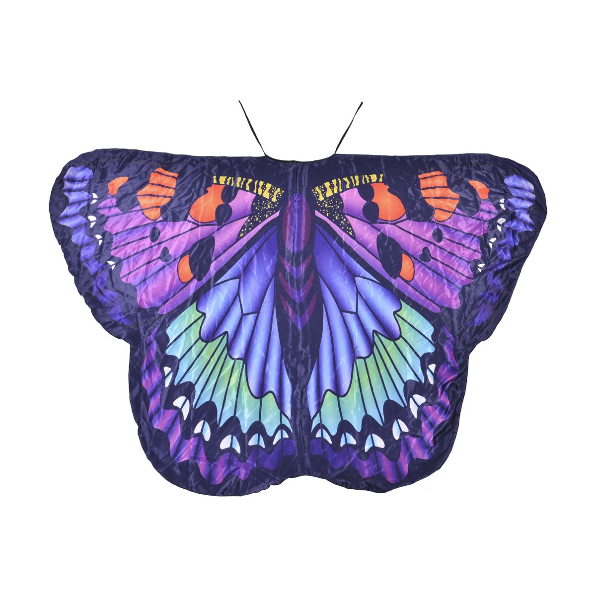 butterfly wings, blue butterfly wings, festival cape