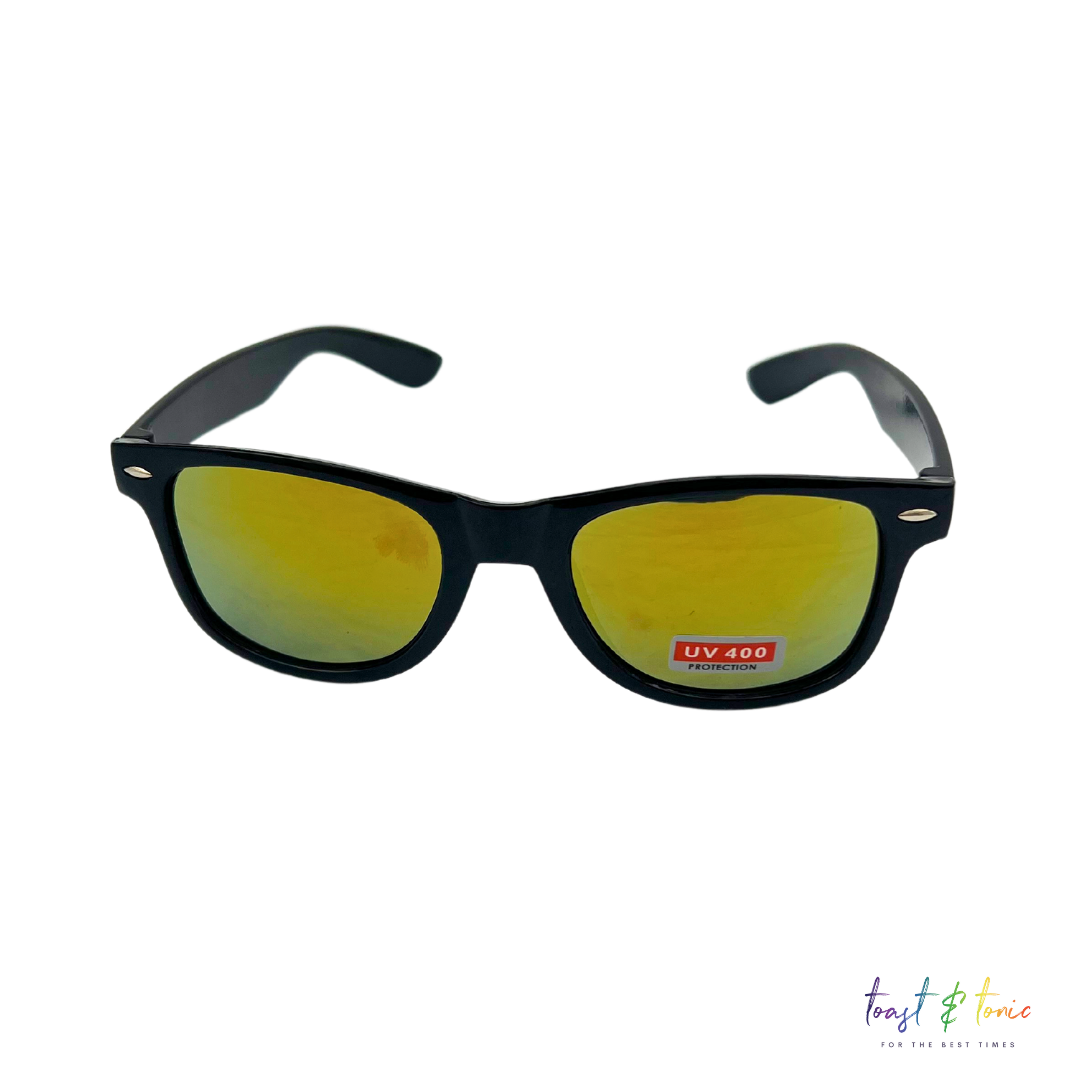 Wayfarer Mirror Lens Sunglasses