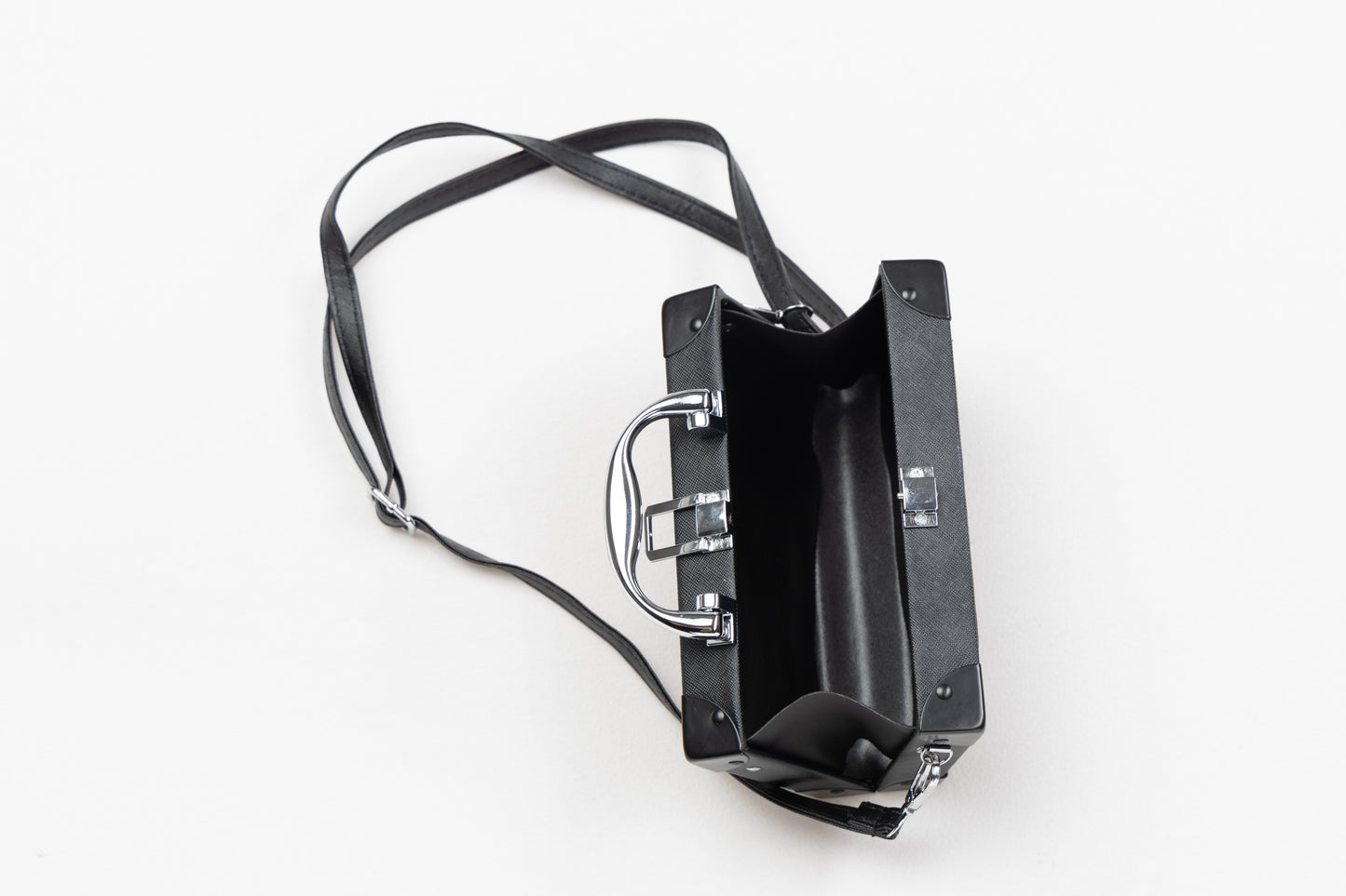 Radio Clutch Bag - Black