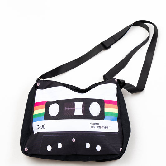 Tape cassette shoulder bag