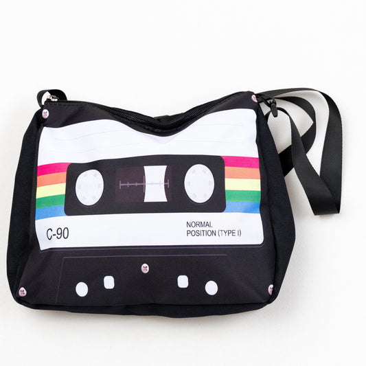 Tape cassette shoulder bag